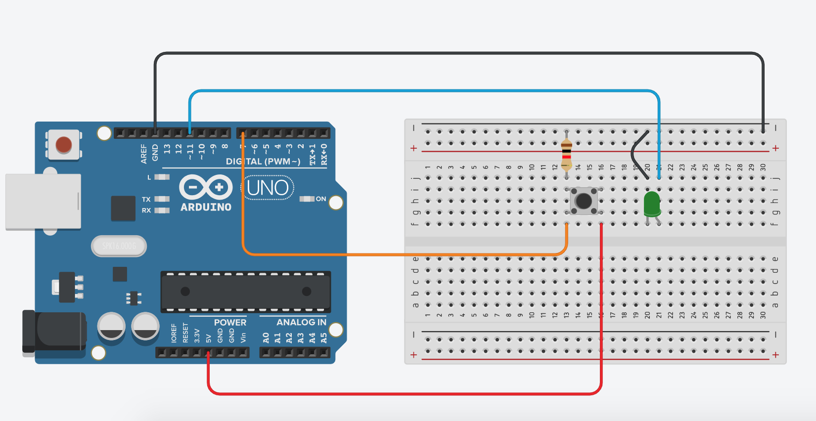 Arduino ตอน10 วิธีใช้ Digital input/output ใน arduino